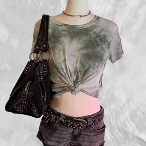 Vintage Tie-Dye T-Shirt – Adjustable Fit
